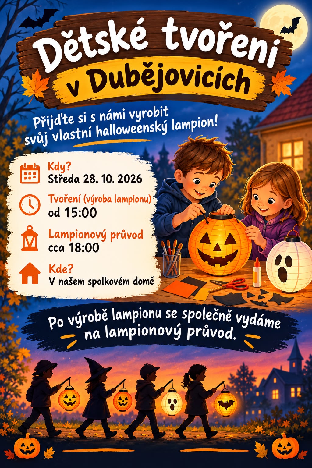 Dětské tvoření - Halloween
