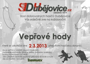 Vepřové hody 2013 - pozvánka